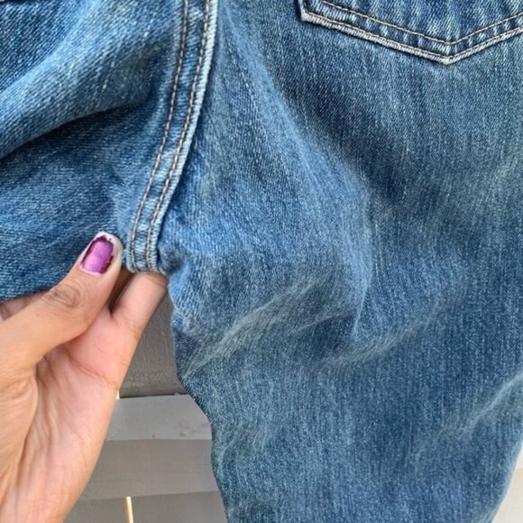 Vintage Lands’ End Denim Jeans - Picture 5 of 13